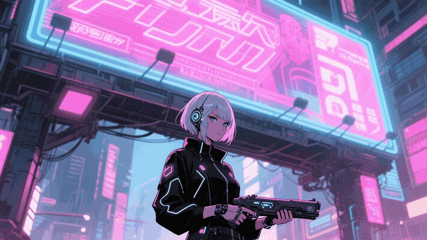 Blade Runner anime prompts
