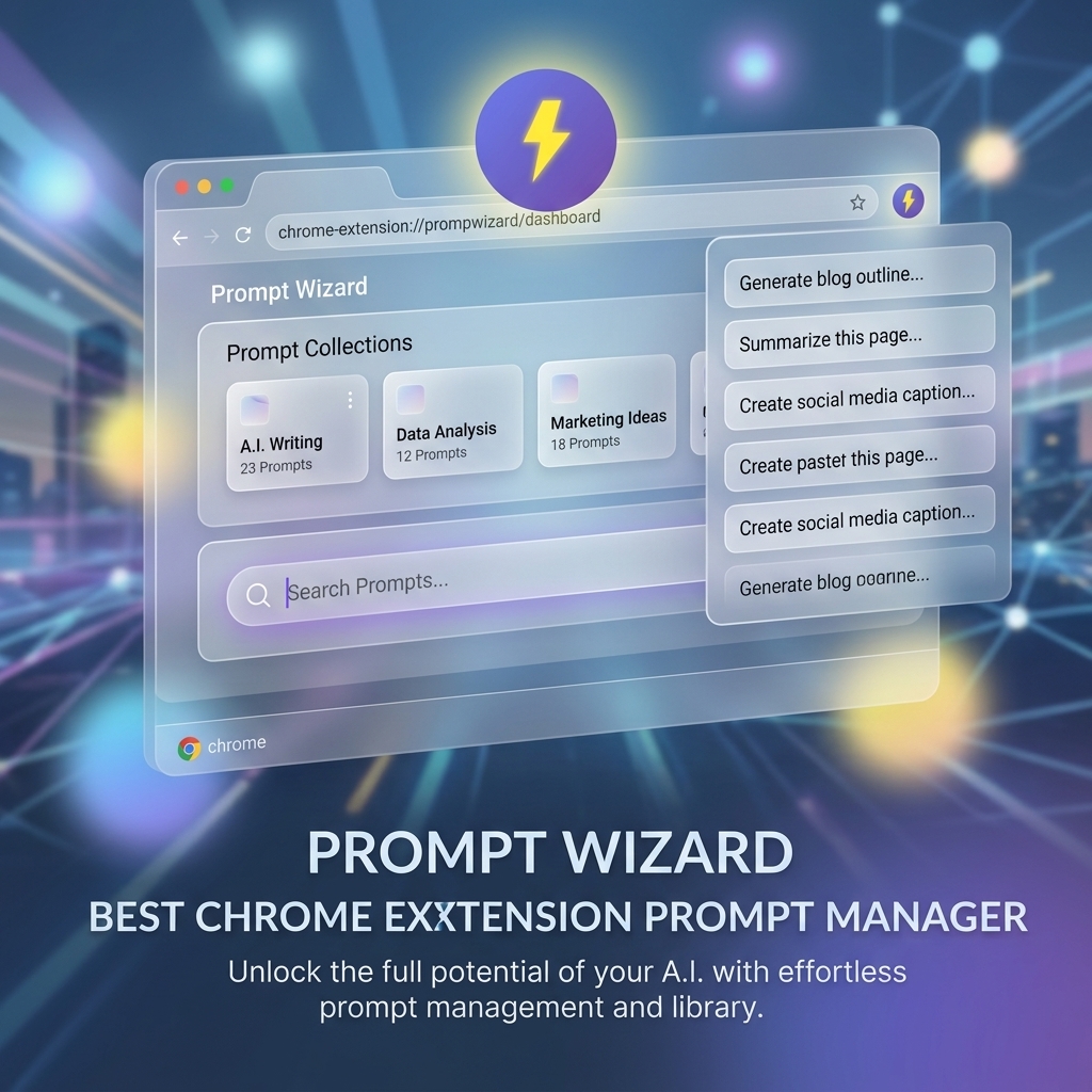 Prompt Manager Extension: Why FlashPrompt Revolutionizes 2025 cover image