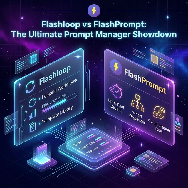 Flashloop vs FlashPrompt Prompt Manager Showdown