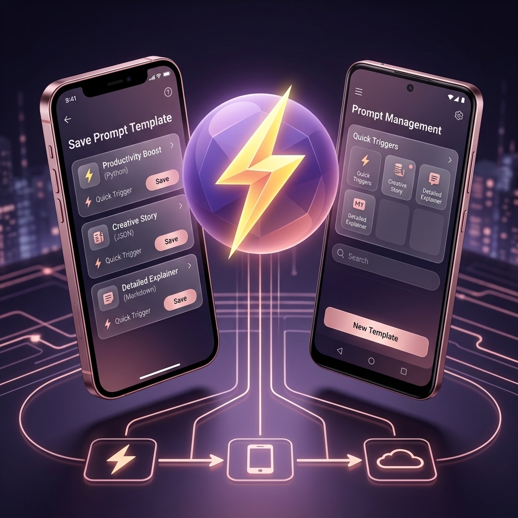 How to save prompt in ChatGPT on mobile devices