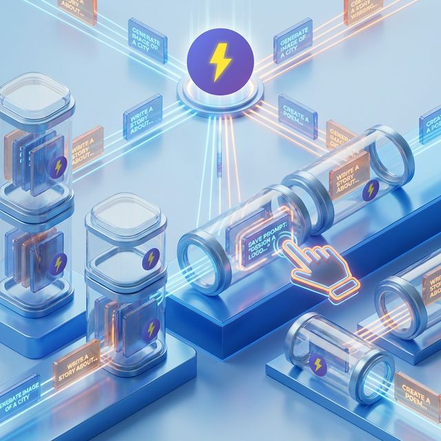 Efficient Prompt Saving Library